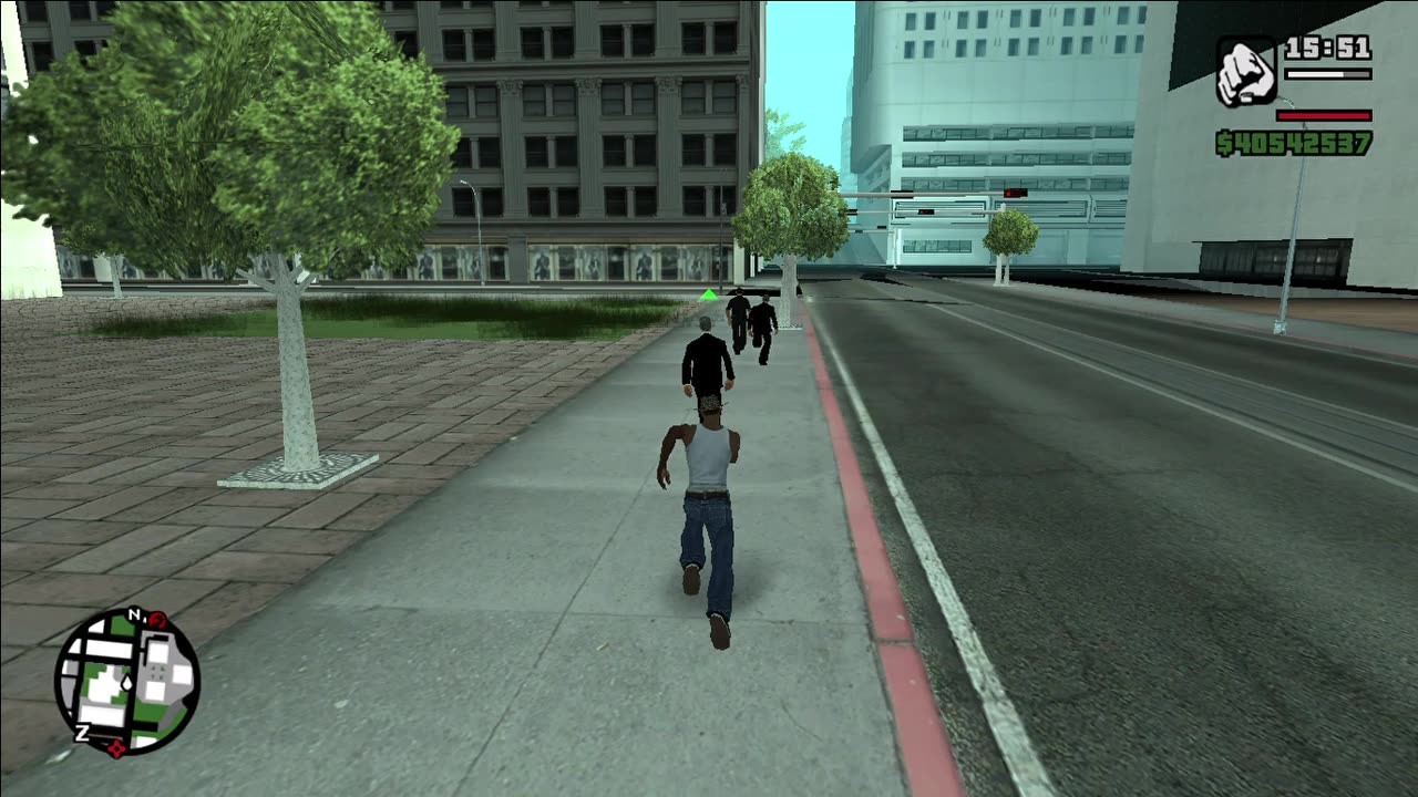 Grand Theft Auto:San Andreas Fighting With People Part 1