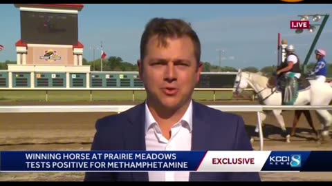 Race horse and owner test positive for meth