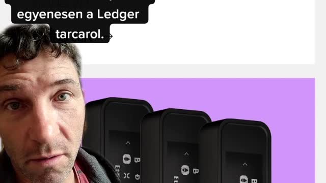 A legbiztonsagosabb hely a Kriptodnak: Ledger Hardware Wallet