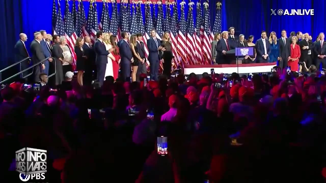 Donald J. Trump Delivers Powerful Victory Speech After Winning 2024 Presidential Election