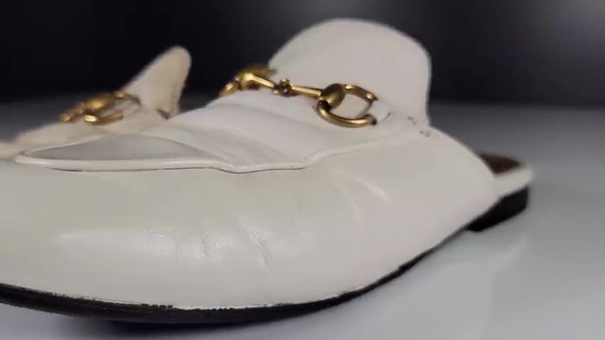 🎧ASMRㅣHow A $1,000 Pair of Gucci Slippers are Professionally Restored