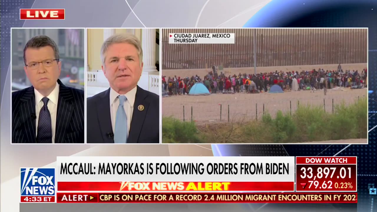 Rep. McCaul On Biden’s Open Southern Border: “Biggest Human Trafficking Event Of My Lifetime”