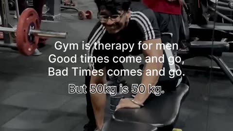 Good or bad times come and go but 50kg is 50kg