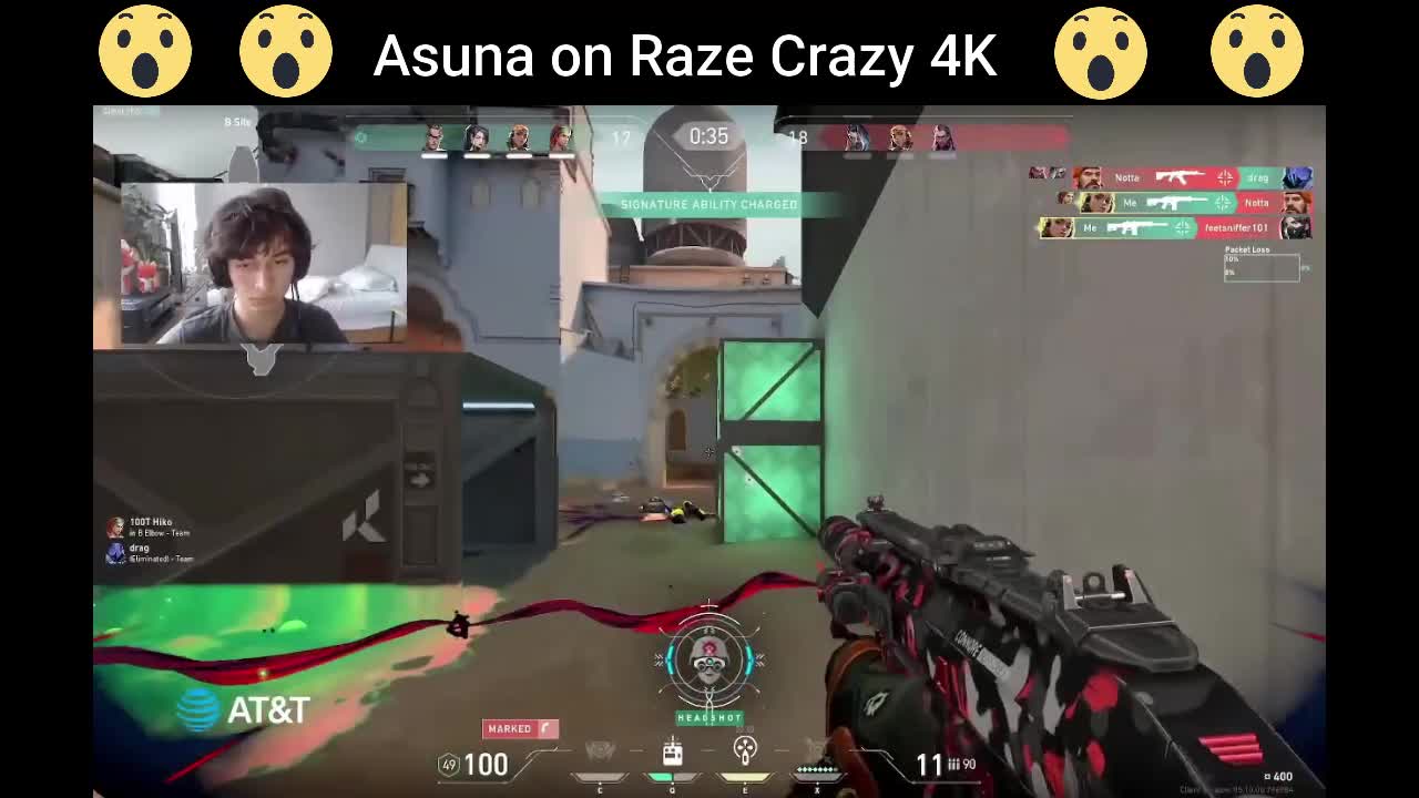 Valorant Daily Clips: Asuna Crary 4K Gameplay Highlights