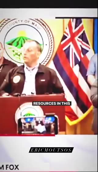 Governor Of Hawaii Blames "Fire Bomb" And Climate Change