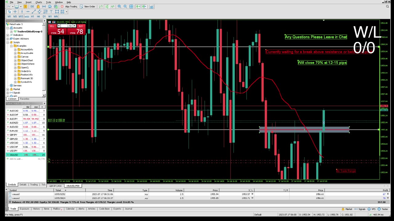 LIVE FOREX TRADING | LONDON SESSION | XAUUSD & GBPJPY - PASS 50K CHALLENGE WITH ME