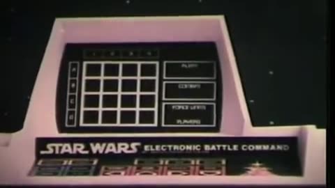 Star Wars 1979 TV Vintage Toy Commercial - Kenner Electronic Battle Command Game