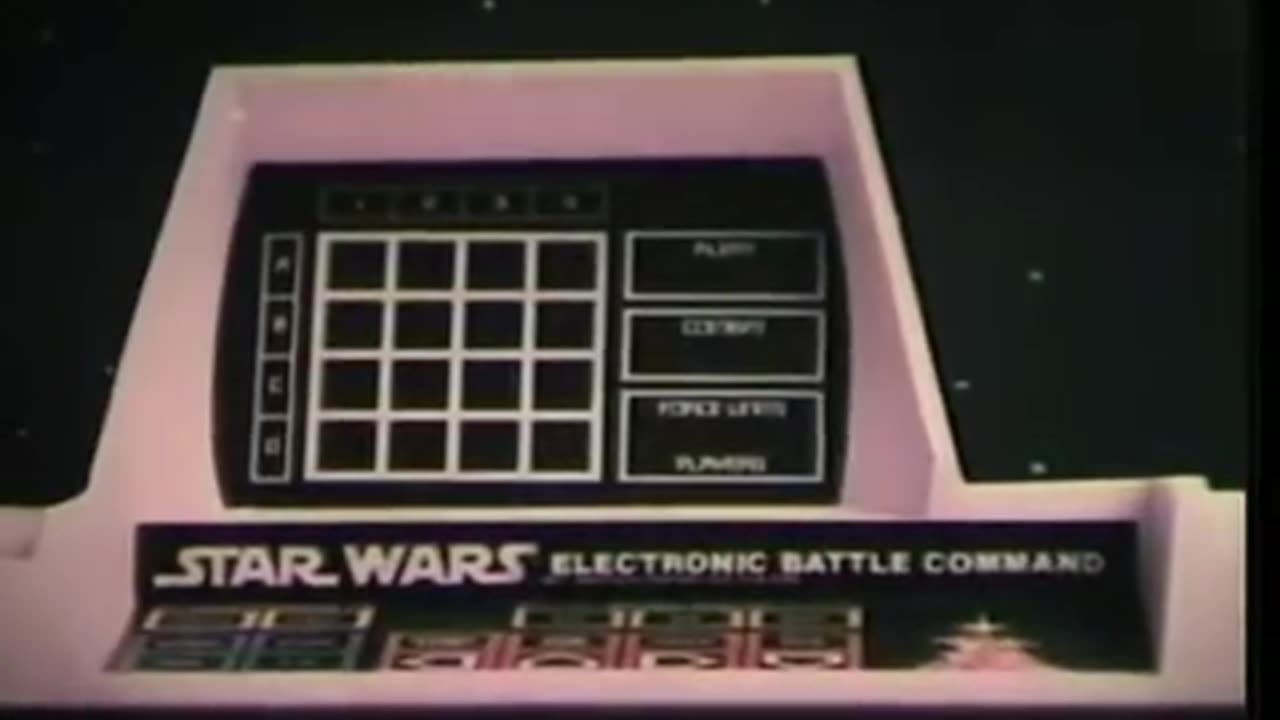 Star Wars 1979 TV Vintage Toy Commercial - Kenner Electronic Battle Command Game