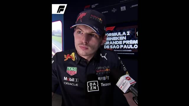 Máx Verstappen Explica por que NO Dejó Pasar a Chaco en Brasil