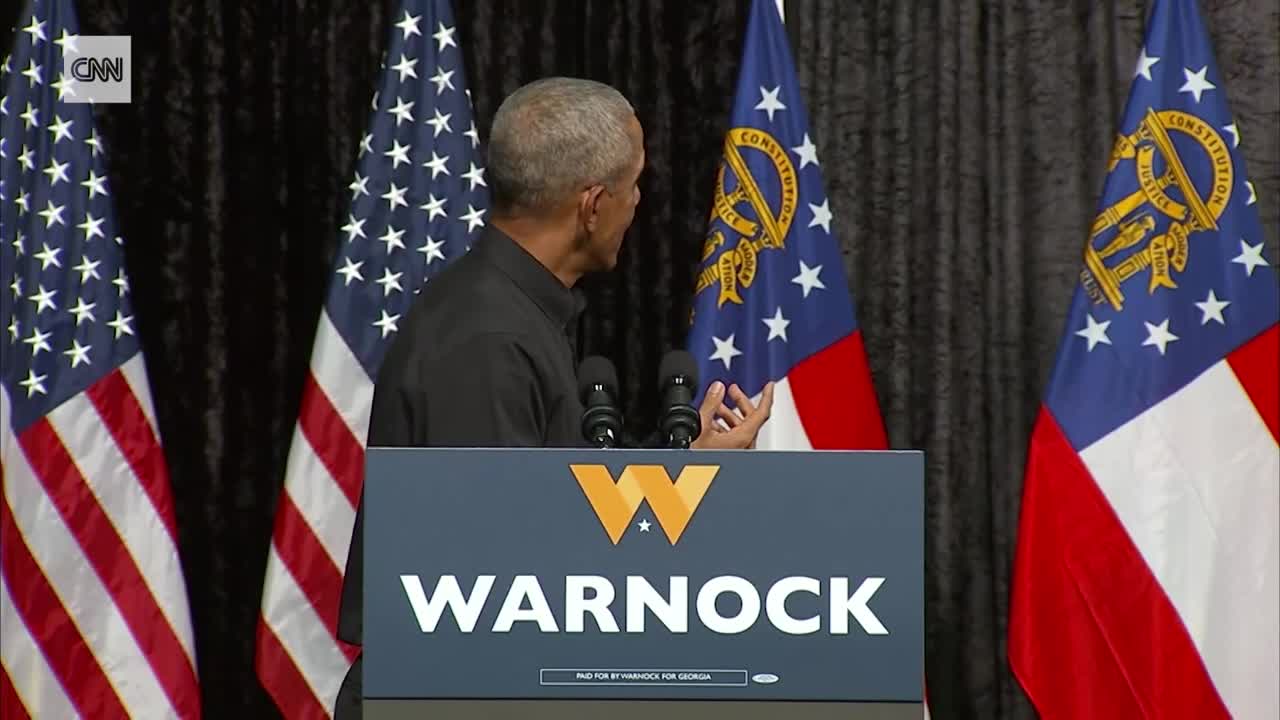 Obama mocks Herschel Walker's vampire remark