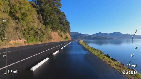 Scenery along the road