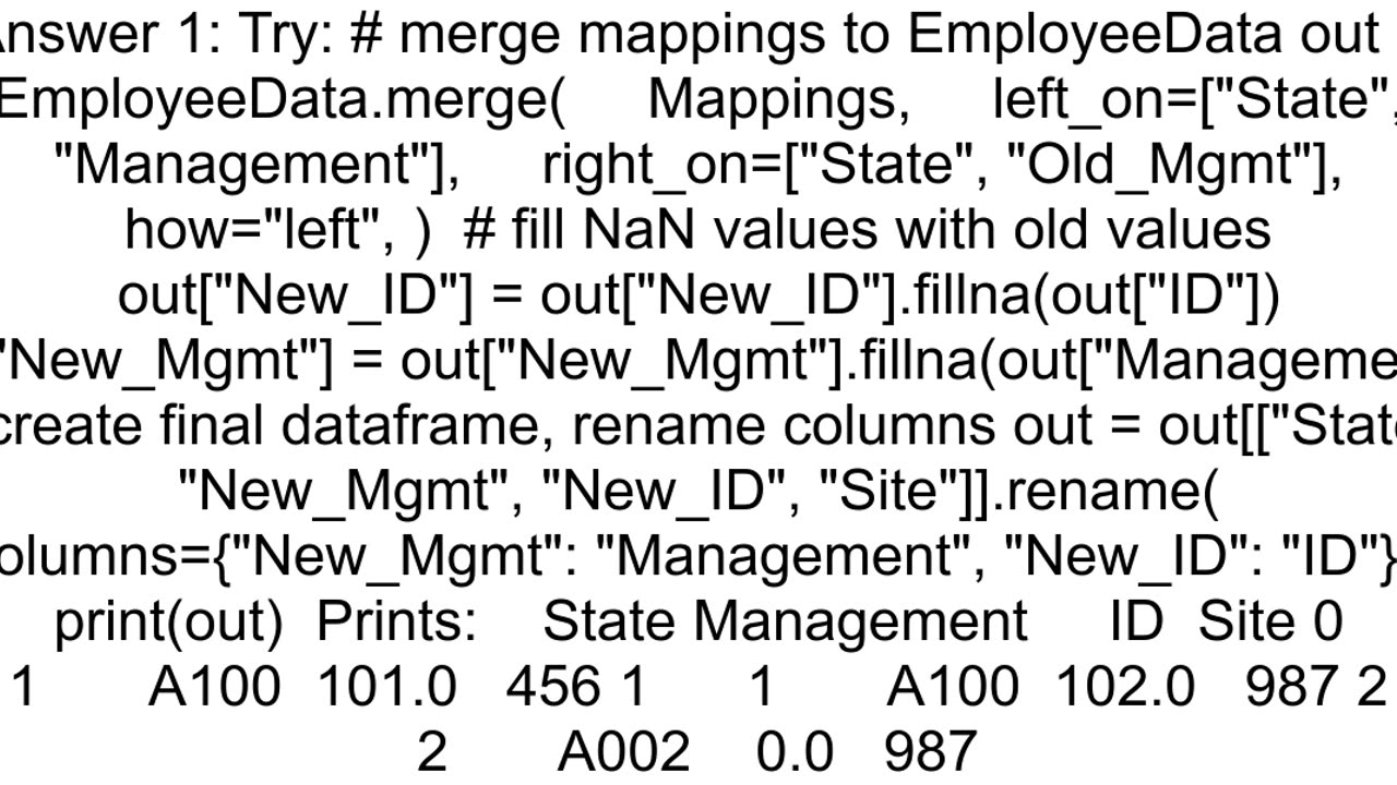 Pandas Map Multiple Columns Based on Specific Conditions