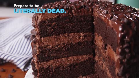 Death by Chocolate Cake _ Delish