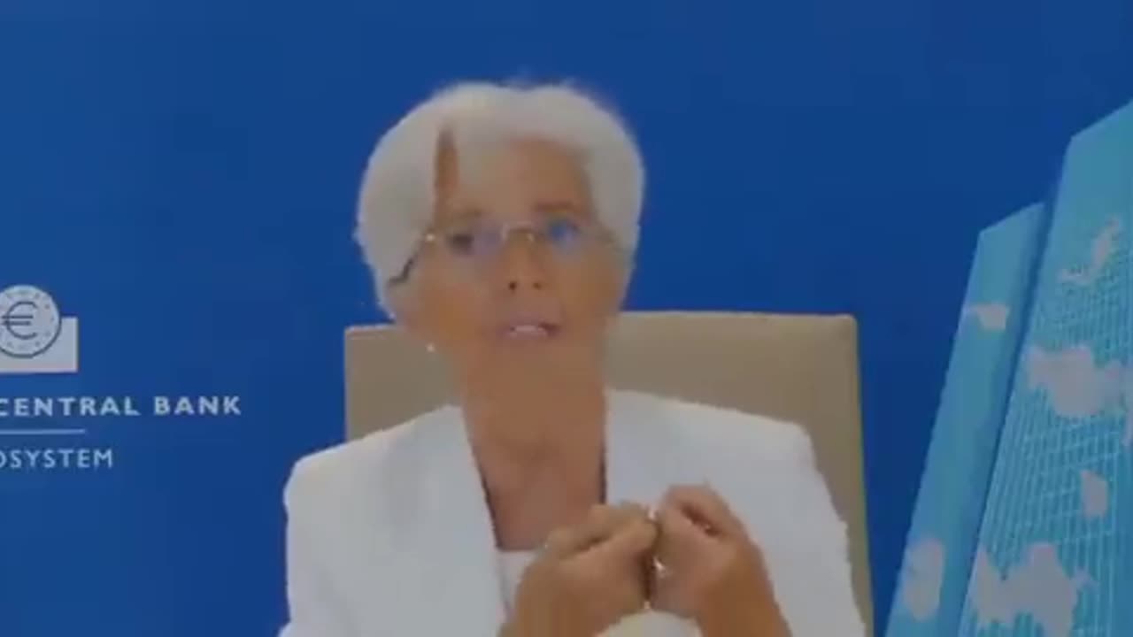Christine Lagarde, president of the European Central Bank, acknowledges that central banks