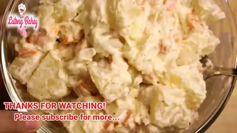 HOW TO MAKE POTATO SALAD RECIPE
