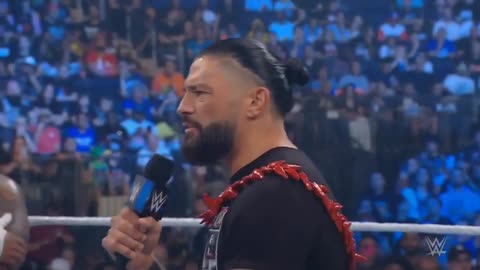 Roman reigns vs rock full video