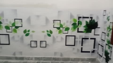 3D wall flex in Room