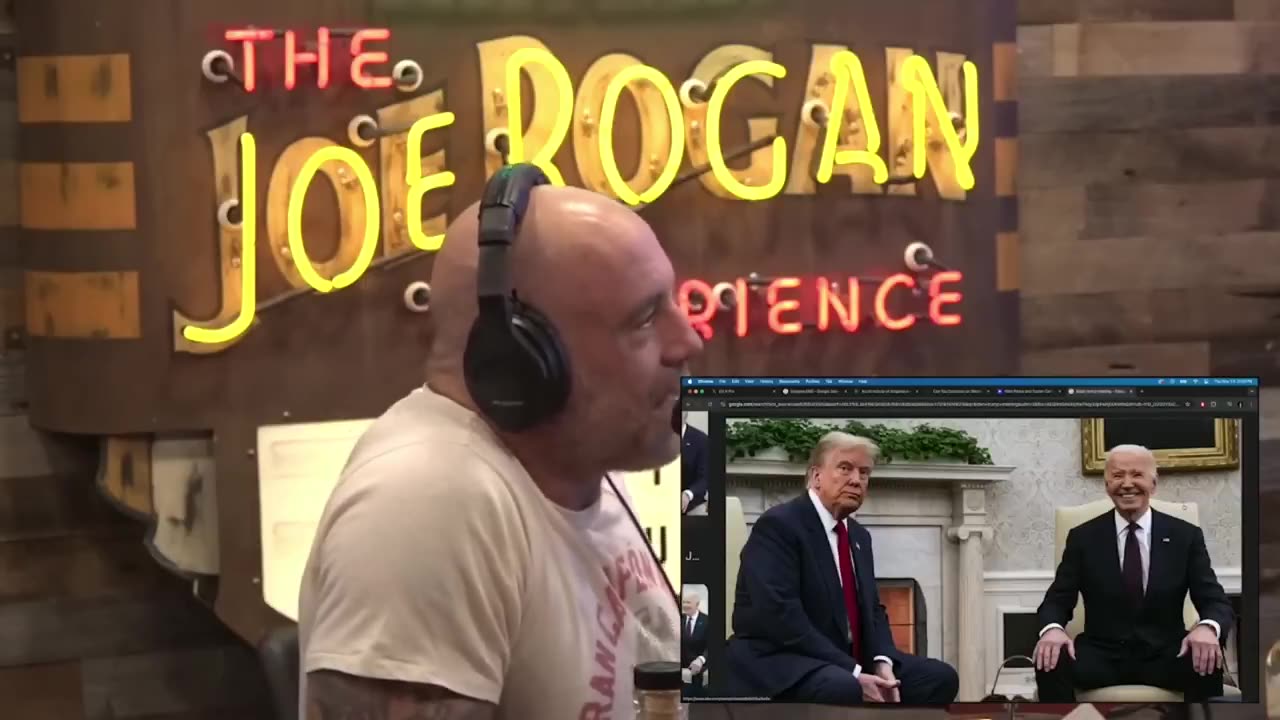 Joe Rogan Talks About The 1% Joe & POTUS Meeting.