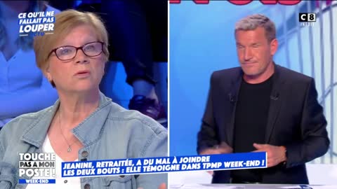 Jeanine, retraitée, face à la pauvreté
