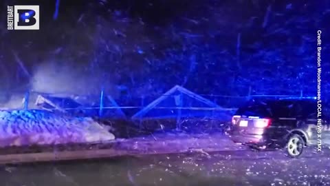 Watch: Utah Homes Slide Off Cliff Within Seconds