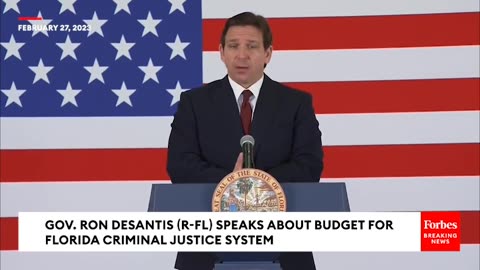 'You've Got To Drop The Hammer'- DeSantis Gets Tough On Juvenile Criminal Justice