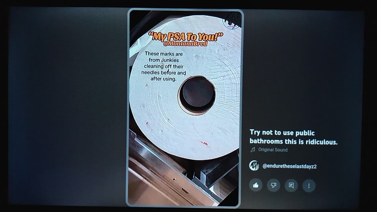 TRY NOT TO USE PUBLIC BATHROOMS THIS IS RIDICULOUS - @ENDURETHESELASTDAYZ2