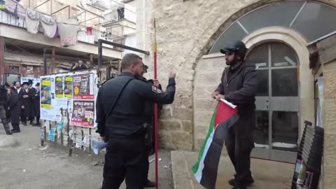 Anti-Zionist Jewish Community Flying Palestinian Flags in Jerusalem