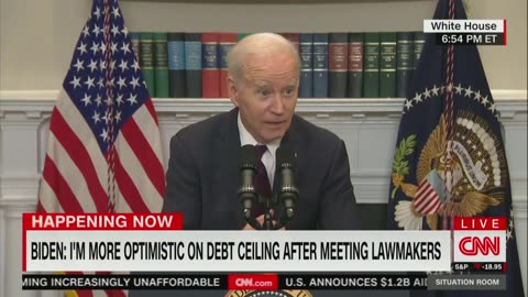 Biden Snaps At Reporter Asking About Speaker McCarthy's Spending Cuts