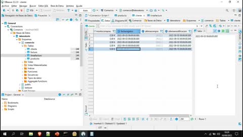 Lenguaje SQL y PostgreSQL parte 7. Modificar datos de una tabla.