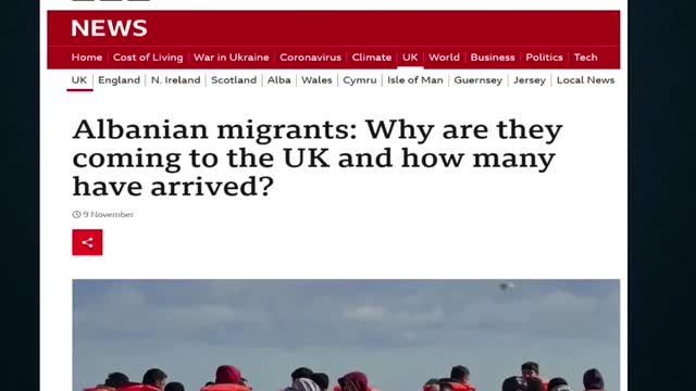 Migration: The only way into Britain is illegal - UK Column News - 25th November 2022