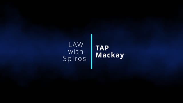 Law with Spiros Hosted by TAP Mackay