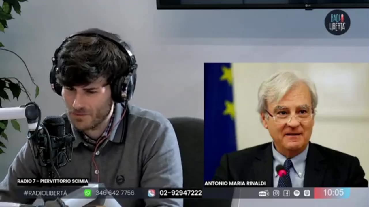 30/04/2023 - Antonio Maria Rinaldi su Radio Libertà: EU, patto di stabilità, MES...