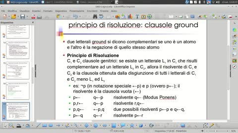 IA06: Logica del 1° Ordine: Risoluzione Lineare