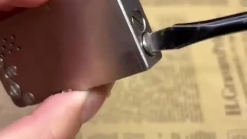 Handmade Mechanical Titanium Automatic Lighter