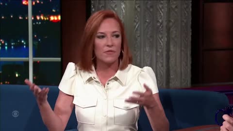 Jen Psaki Makes Her Most Ludicrous Comment To Date On Stephen Colbert's 'The Late Show'