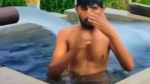 Viral bathing video