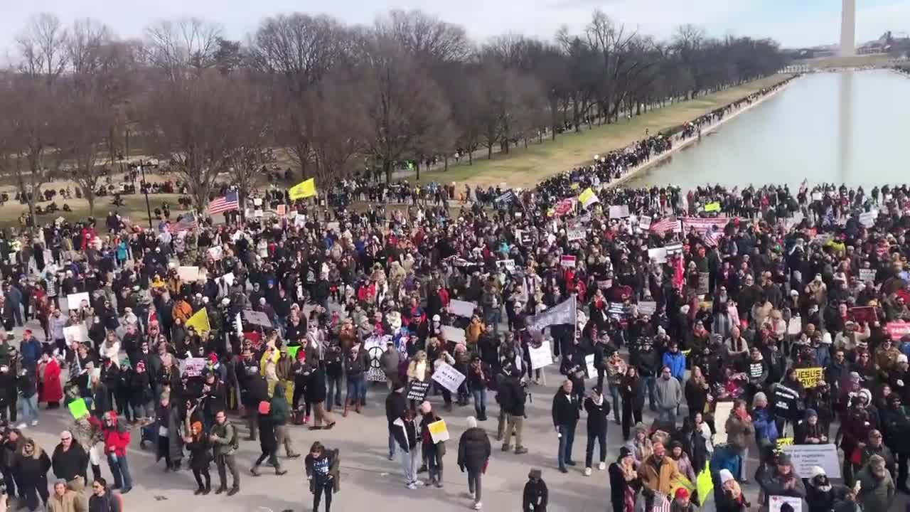 MARCH ON JAN 23, 2022 FIGHT MANDATES IN DC