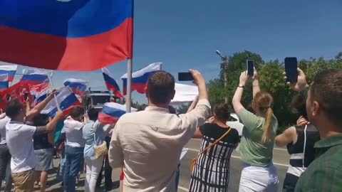 Krasnodar vítá hrdiny přicházející ze zóny speciálních operací