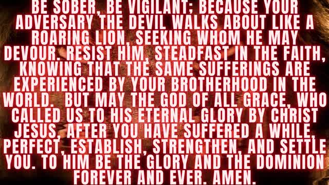 BE STRONG AND ENDURE TO THE END. TRUST IN THE LORD. THE LORD HAS A PLAN. 🙏