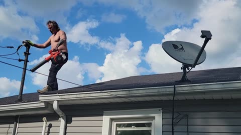 FABIO ON THE ROOF!