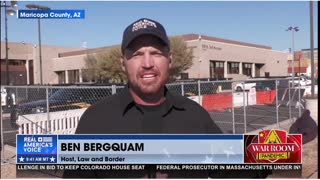 RAV's Ben Bergquam Banned from Maricopa County Press Room - Real News Not Allowed!