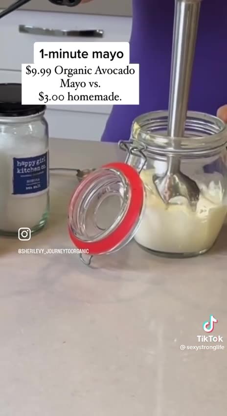 Homemade mayo in one minute‼️🔥🔥
