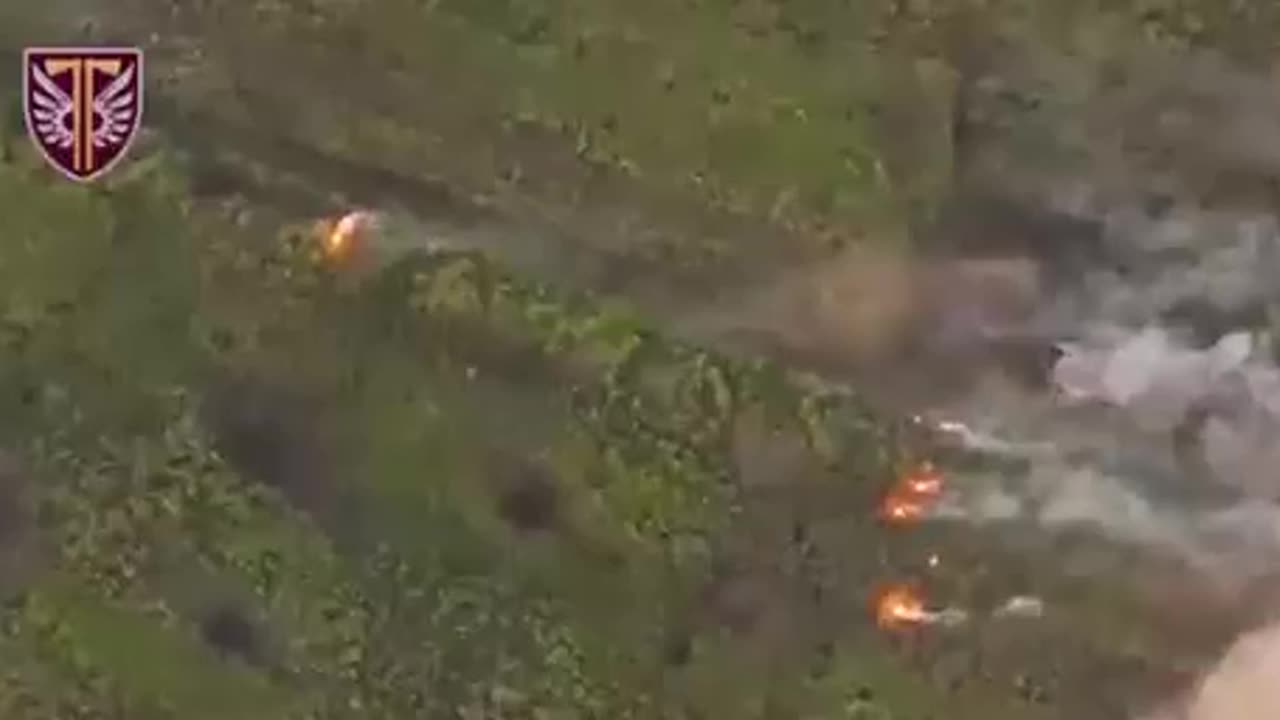 Turret Launched into the Air After Drone Attacks(Insane)
