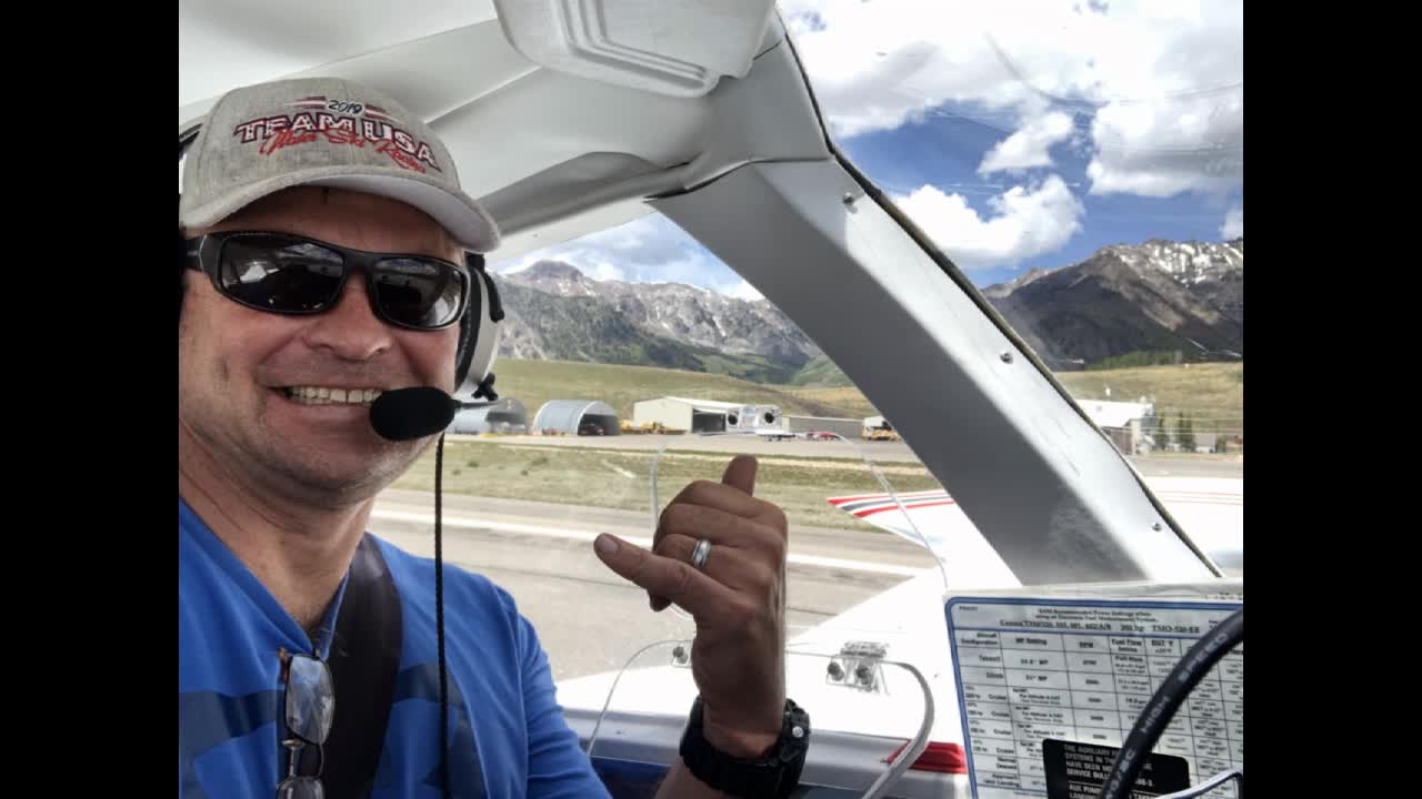 Telluride, CO Approach and Landing in Cessna 310