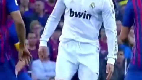 Ronaldo hand trick