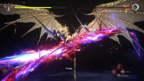 Final Fantasy 16: Ifrit Risen VS Bahamut