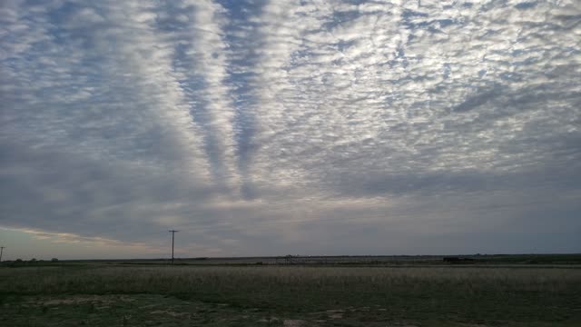 Sky view Chemtrails