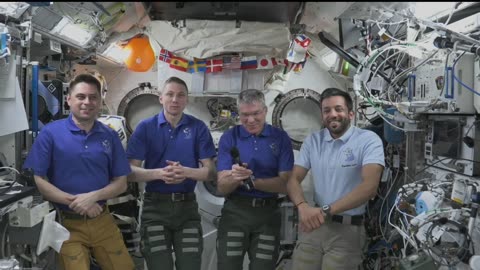 Expedition 69 NASA’s SpaceX Crew-6 Talks with Media Before Station Departure - Aug. 23, 2023