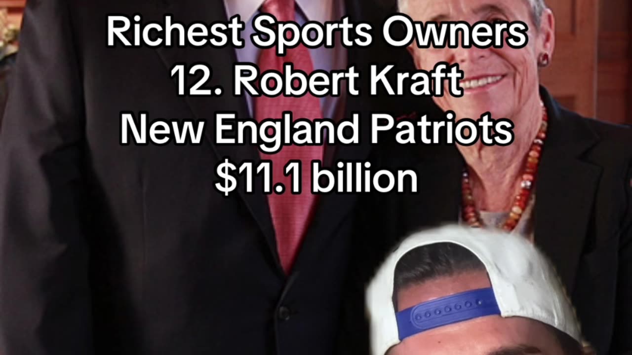 ROBERT KRAFT'S GIANT FORTUNE!!!