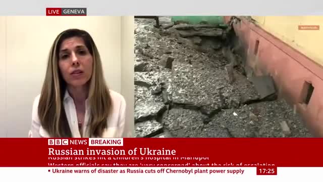 Maternity and children’s hospital in Ukraine ‘destroyed’ by Russian shelling - BBC News